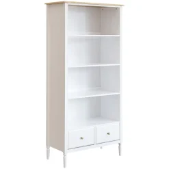 Estante com 2 gavetas SOLEN branca
