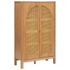 Estante com 2 portas TIRIA castanho163cm