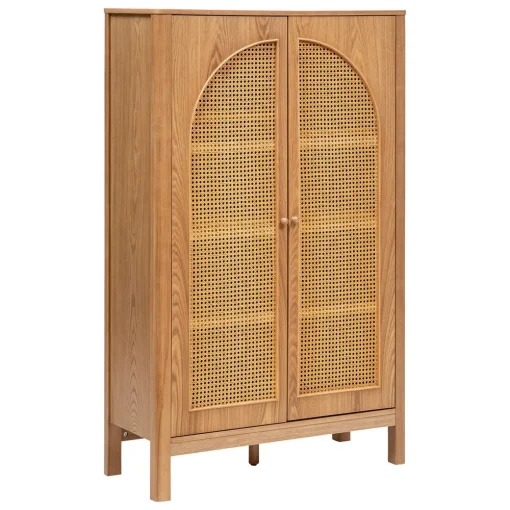 Estante com 2 portas TIRIA castanho163cm