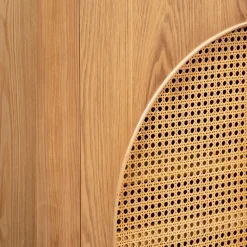 Estante com 2 portas TIRIA castanho163cm
