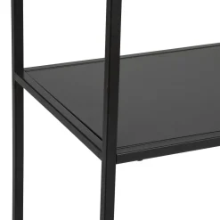 Estante GOTA preta em metal 180cm