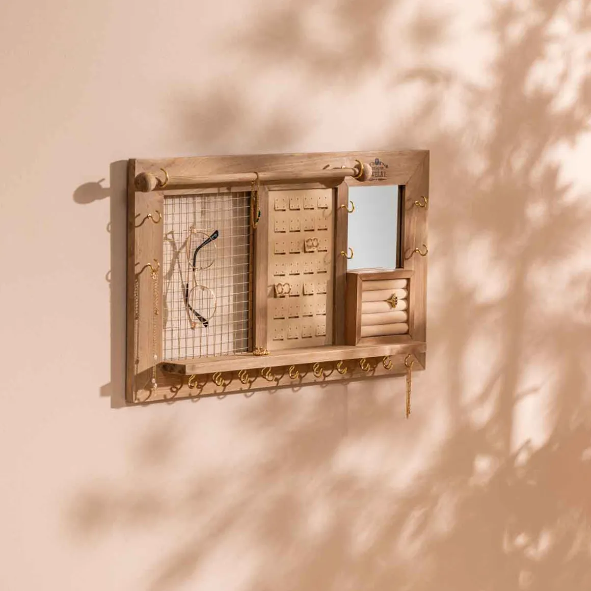 Estante porta bijuteria LIT em mdf