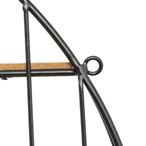 Estante redonda zina com espelho 56cm