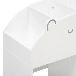 Estante urso branco em mdf