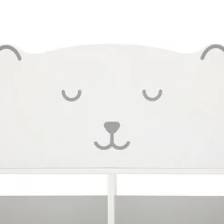Estante urso branco em mdf
