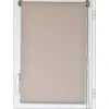Estore em tecido opaco bege 42x180cm