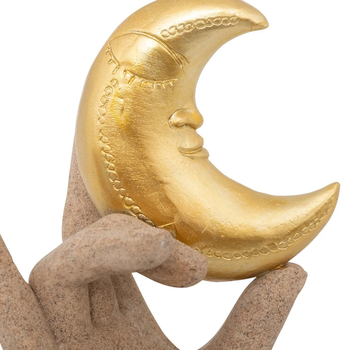 Estátua Decorativa Mão Em Resina 21cm