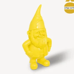 Estátua gnomo anão em resina 30cm