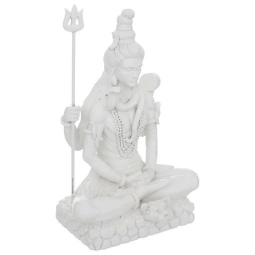 Estátua shiva NATHAN branco