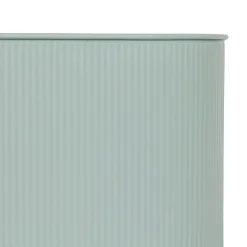 Floreira AZE em metal verde 47x18x20,5cm