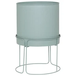 Floreira AZE em metal verde 44,3cm