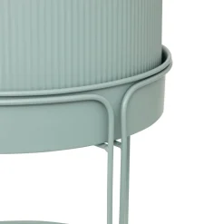 Floreira AZE em metal verde 44,3cm