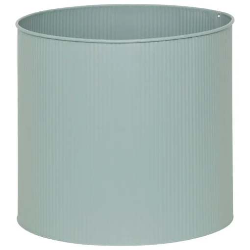 Floreira AZE em metal verde 27cm