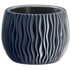 Floreira SANDY bowl cinza antracite 18cm