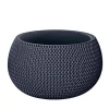 Floreira SPLOFY bowl cinza antracite 29cm