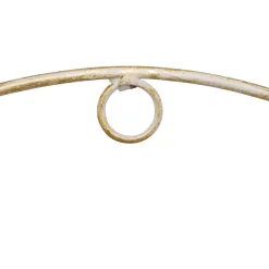 Floreira TINO em metal branco 34cm