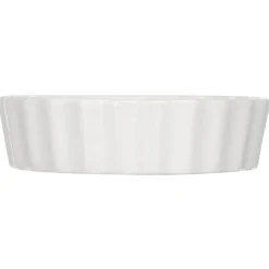Forma p/ tartelette branca em cerâmica