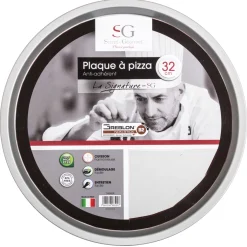 Forma para pizza preta SIGNATURE
