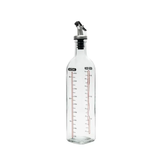 Galheteiro de vidro com medidor 500ml