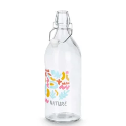 Garrafa Nature Em Vidro 1l
