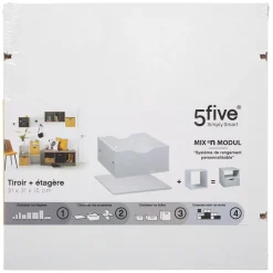 Gaveta e prateleira MIXMODUL branca