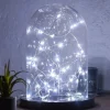 Grinalda com 40 microleds branco frio 395cm