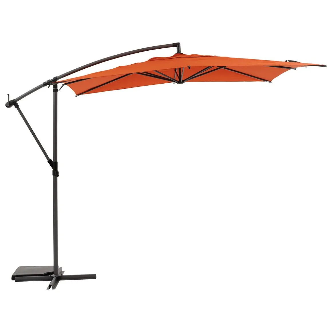 Guarda-sol MANOA descentrado âmbar 2,5m