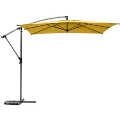 Guarda-sol MANOA descentrado mostarda 2,5x2,5m