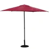 Guarda-sol redondo SOYA bordeaux 2,20x2,70m