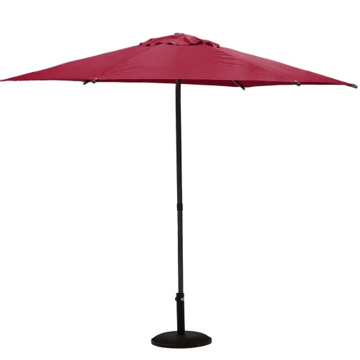 Guarda-sol redondo SOYA bordeaux 2,20x2,70m
