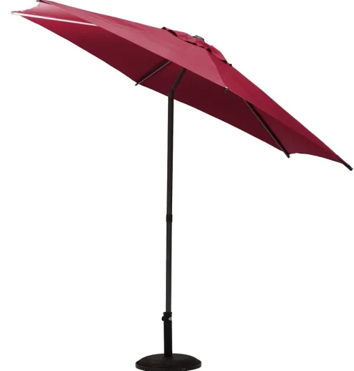 Guarda-sol redondo SOYA bordeaux 2,20x2,70m