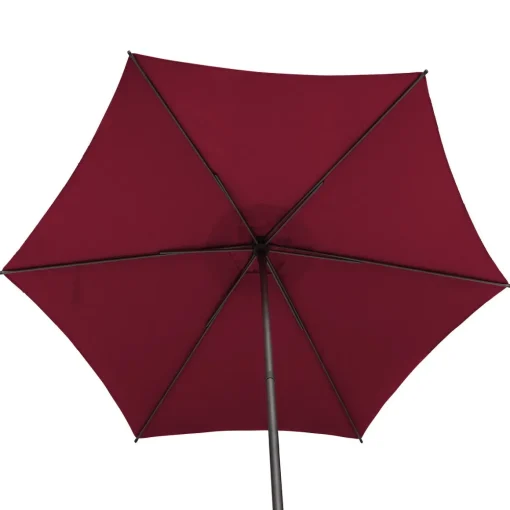 Guarda-sol redondo SOYA bordeaux 2,20x2,70m