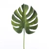 Haste de folha de adão verde artificial 85cm