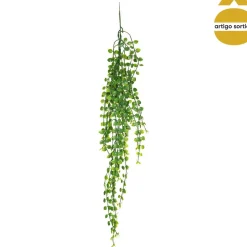 Haste verde suspensa artificial 75cm