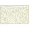 Individual de mesa dourado