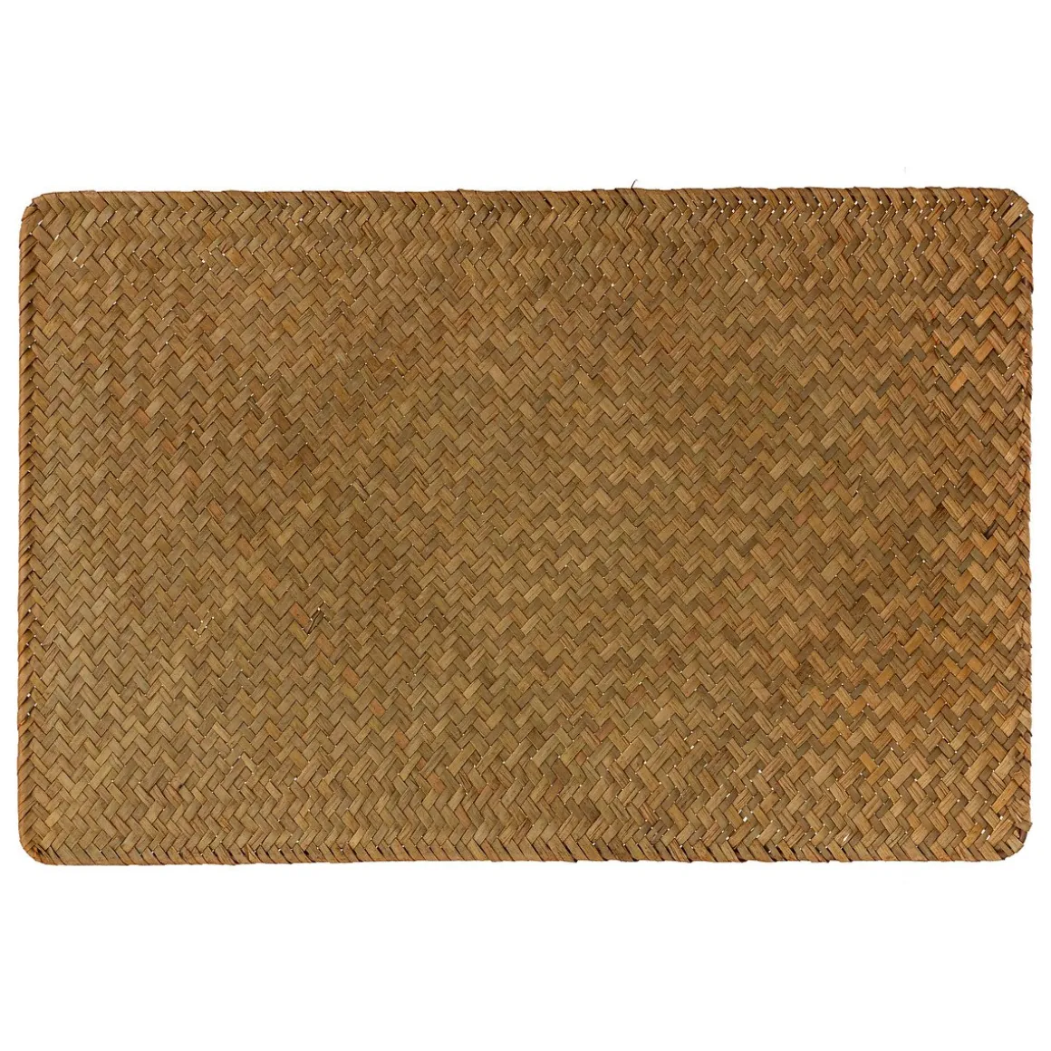 Individual de mesa jill castanho em junco 30x45cm