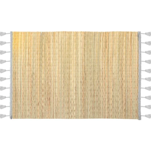 Individual De Mesa Juta Cinza 30x45cm