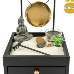 Jardim ZEN em mdf e poliresina