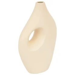 Jarra de cerâmica nola bege 30cm