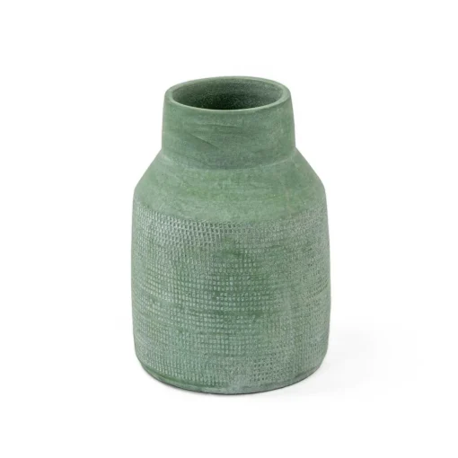 Jarra de cerâmica verde CARAVANE 20cm