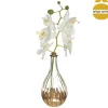 Jarra de vidro com haste orquídea EDI 40cm