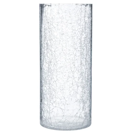 Jarra de vidro CRAQUELE transparente