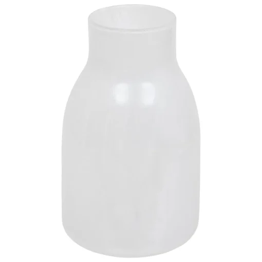 Jarra dola branca de vidro 25,5cm