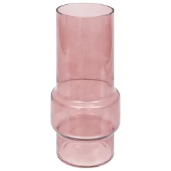 Jarra ELLA rosa de vidro 25cm
