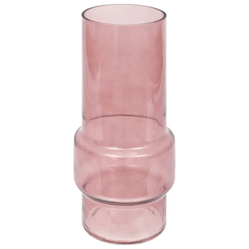 Jarra ELLA rosa de vidro 25cm