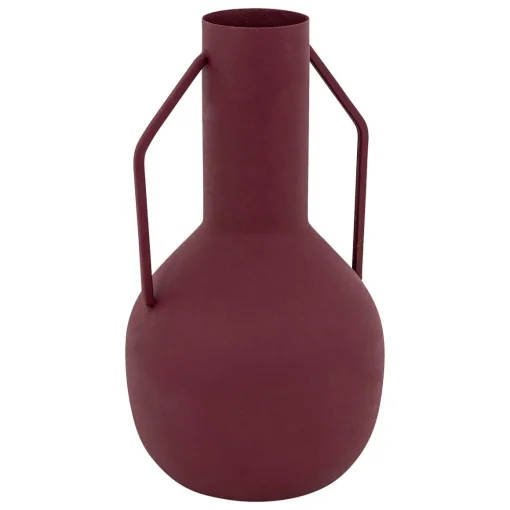 Jarra SYLVAIN vermelho rubi em metal 20cm