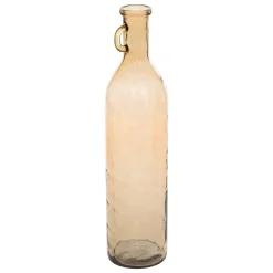 Jarra YANA rosa claro de vidro reciclado 75cm