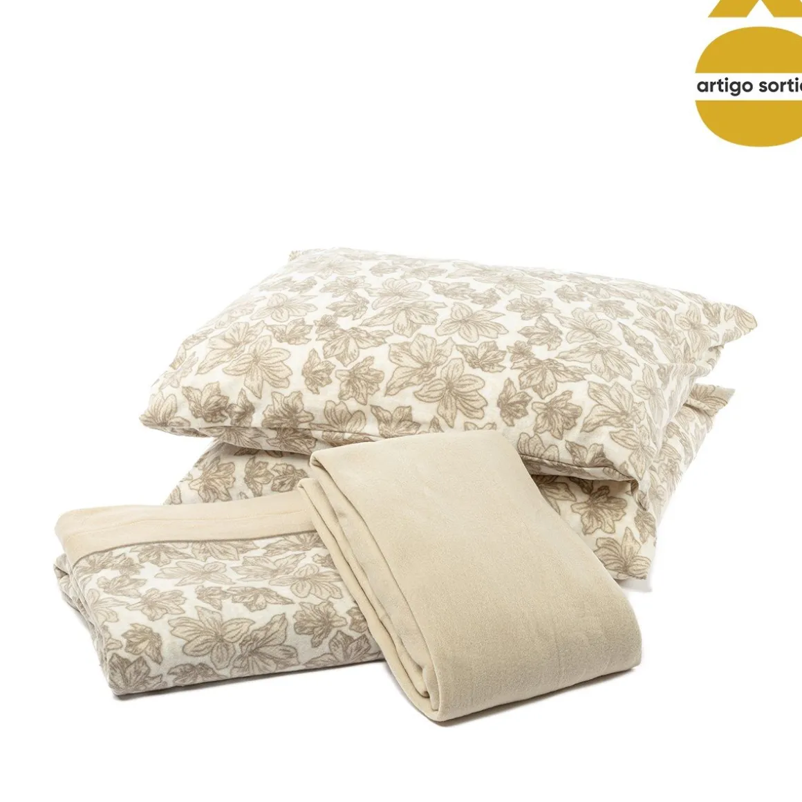 Jogo cama de casal térmico polar 240x280cm