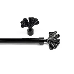 Kit extensível extremidade NIKKO preto laqueado 120-210cm