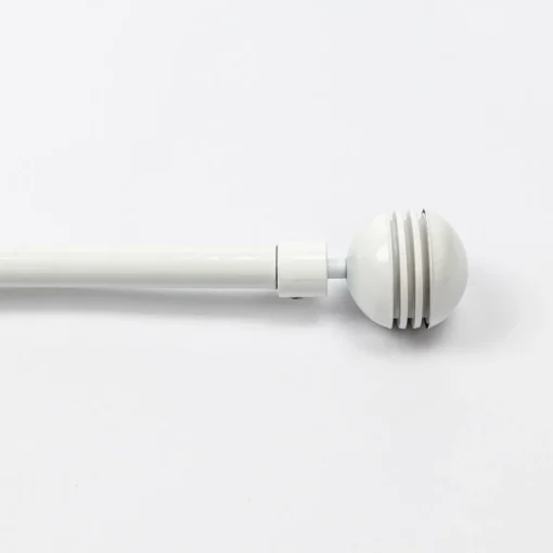 Kit varão extensível branco 210-380cm